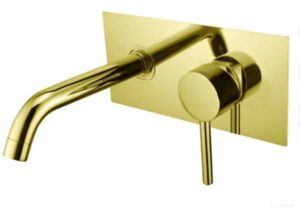 Bateria Umywalkowa Podtynkowa Loti - BJJ330G - Gold
