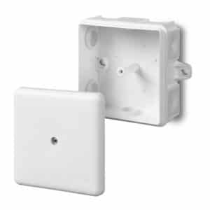 Puszka natynkowa 6-wylotowa bez wkładu z uszami IP55 5x2.5mm2