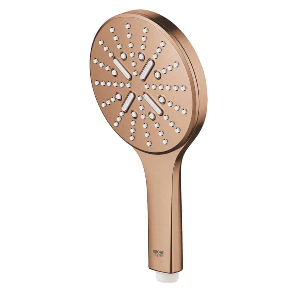 Słuchawka prysznicowa Rainshower SmartActive 130 3 strumienie, brushed warm sunset - obrazek 3