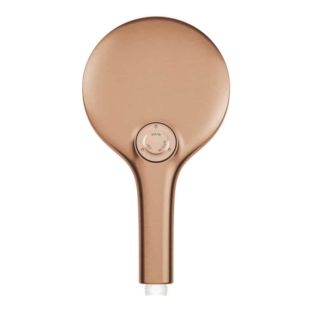 Słuchawka prysznicowa Rainshower SmartActive 130 3 strumienie, brushed warm sunset - obrazek 4