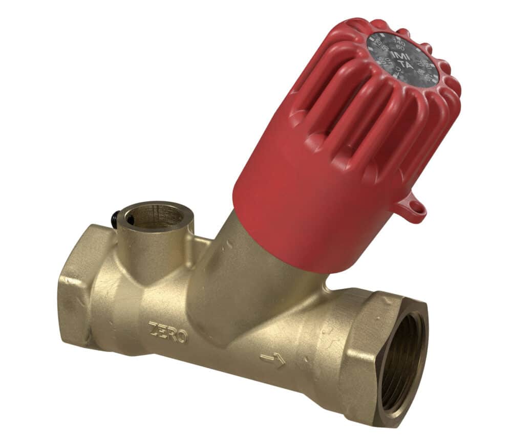Zawór termostatyczny TA-THERM ZERO DN20 do C.W.U bez termometru +55°C - obrazek 2