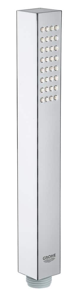 Słuchawka prysznicowa Euphoria Cube Stick jednostrumieniowy, chrom, ogranicznik przepływu 9,5 l/min