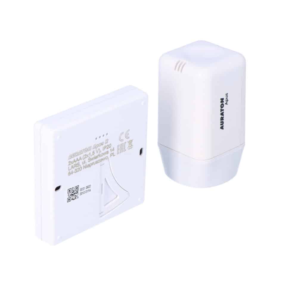 AURATON Apus SET - dobowy, bezprzewodowy regulator temperatury z elektroniczną głowicą grzejnikową (zestaw), (następca modelu 200TRA) - obrazek 3