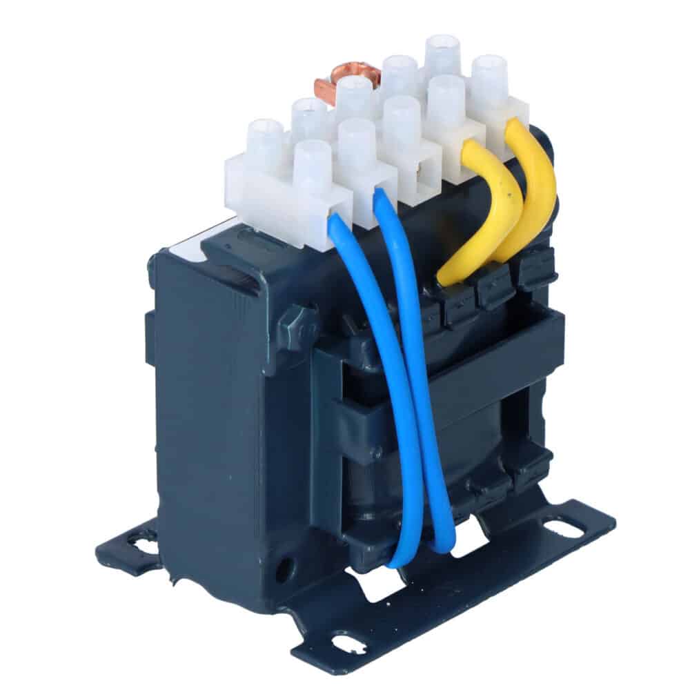Transformator jednofazowy TMM 30VA 230/24V IP00 separacyjny lub bezpieczeństwa z karkasem dwukomorowym - obrazek 2