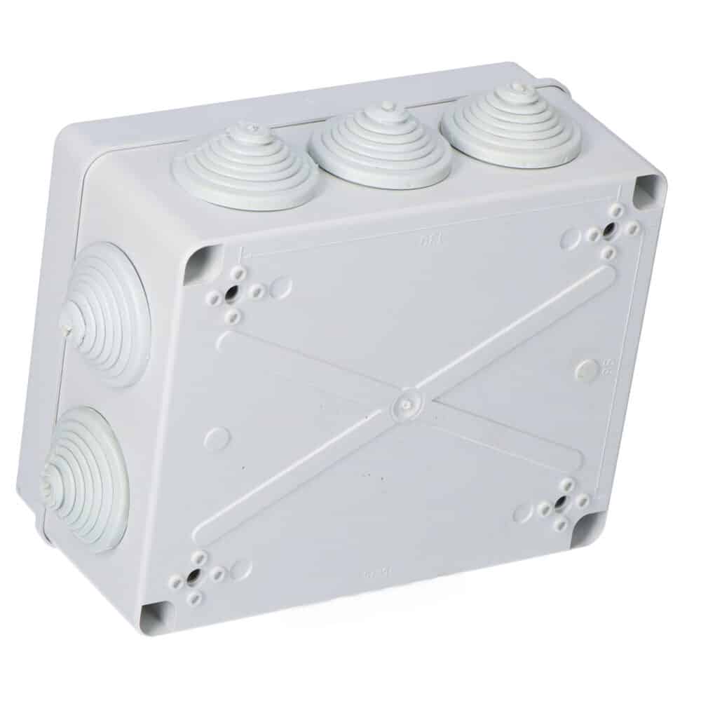 Puszka natynkowa 198x163x80 z 10 dławicami IP55 INDUSTRIAL - obrazek 2