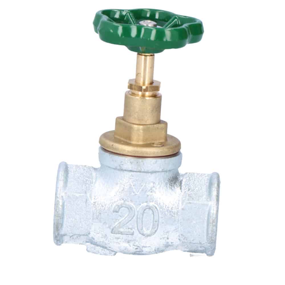 Zawór przelotowy żeliwny (figura M83) VIKING, żeliwo białe ciągliwe, uchwyt żeliwny, GW 3/4 cala - obrazek 3