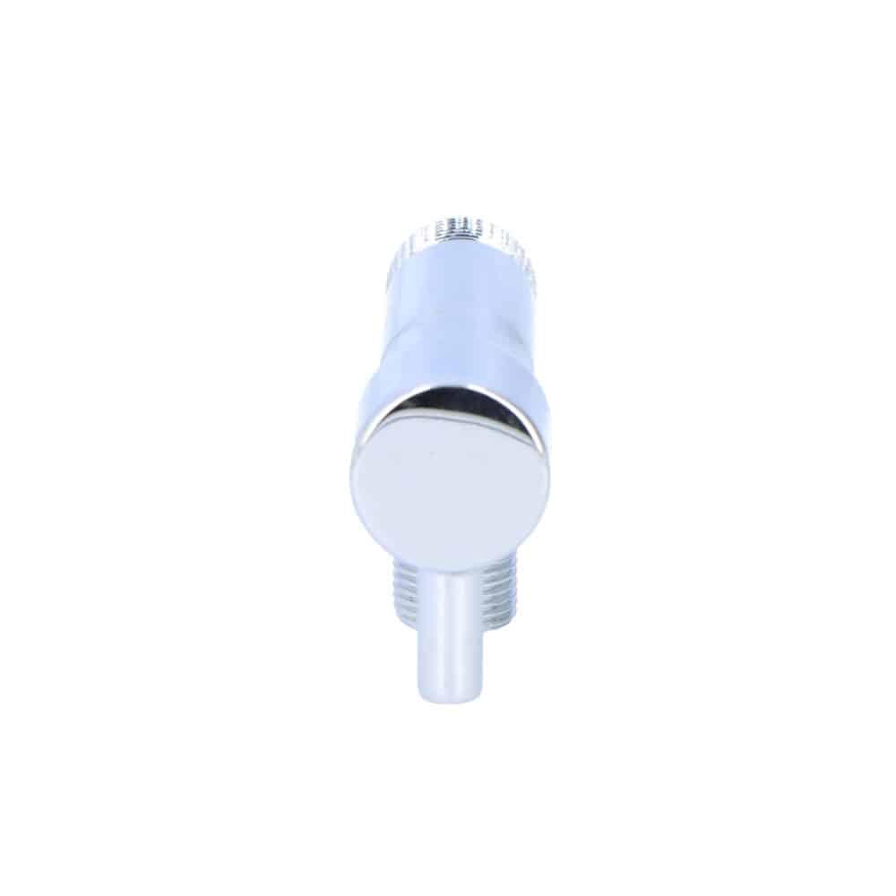 Zawór kątowy z głowicą ceramiczną 1/2"x3/8", uchwyt metalowy - obrazek 2