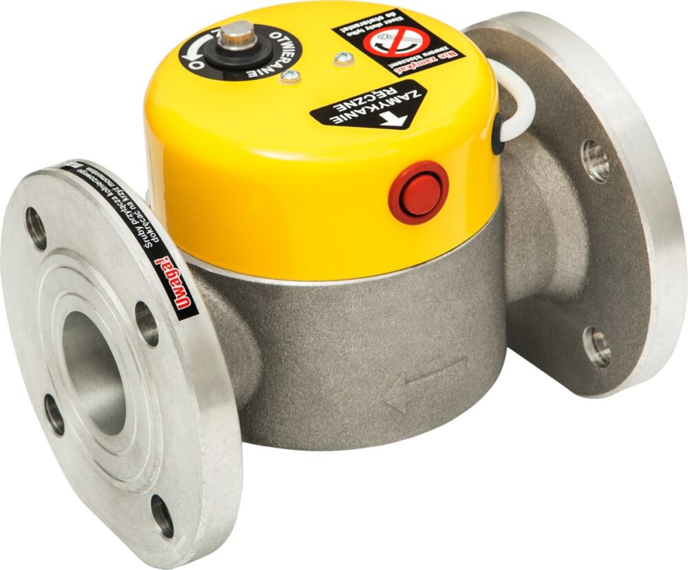 Zawór klapowy MAG-3/DN32 zawór klapowy, Ex, komplet przeciwkołnierzy DN32 - obrazek 2