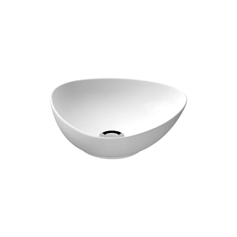 Umywalka nablatowa SAVIO 40 cm nieregularna BOX - obrazek 2