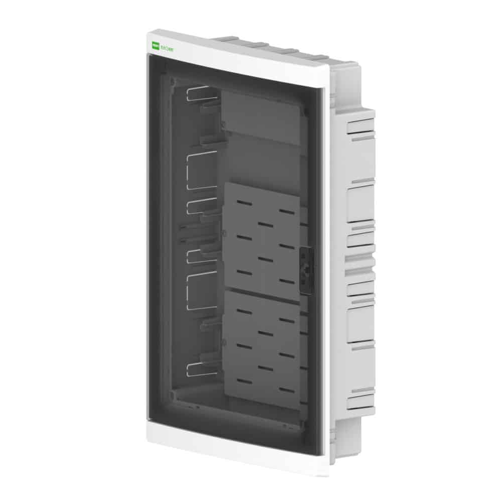 Rozdzielnica Multimedialna podtynkowa ELEGANT 3x12 dzwi dymne