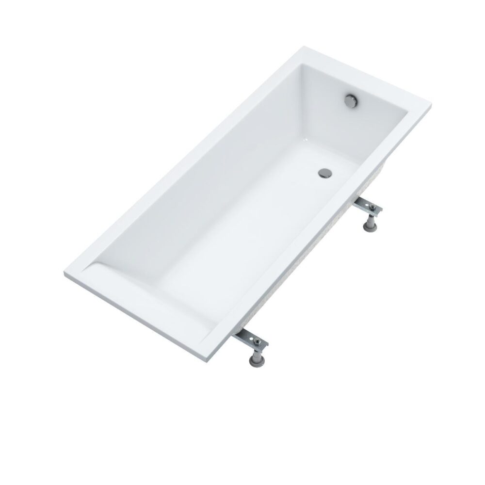 Wanna akrylowa "Onnline" Standad Plus 160x70x57 cm prostokątna ze stelażem - obrazek 3