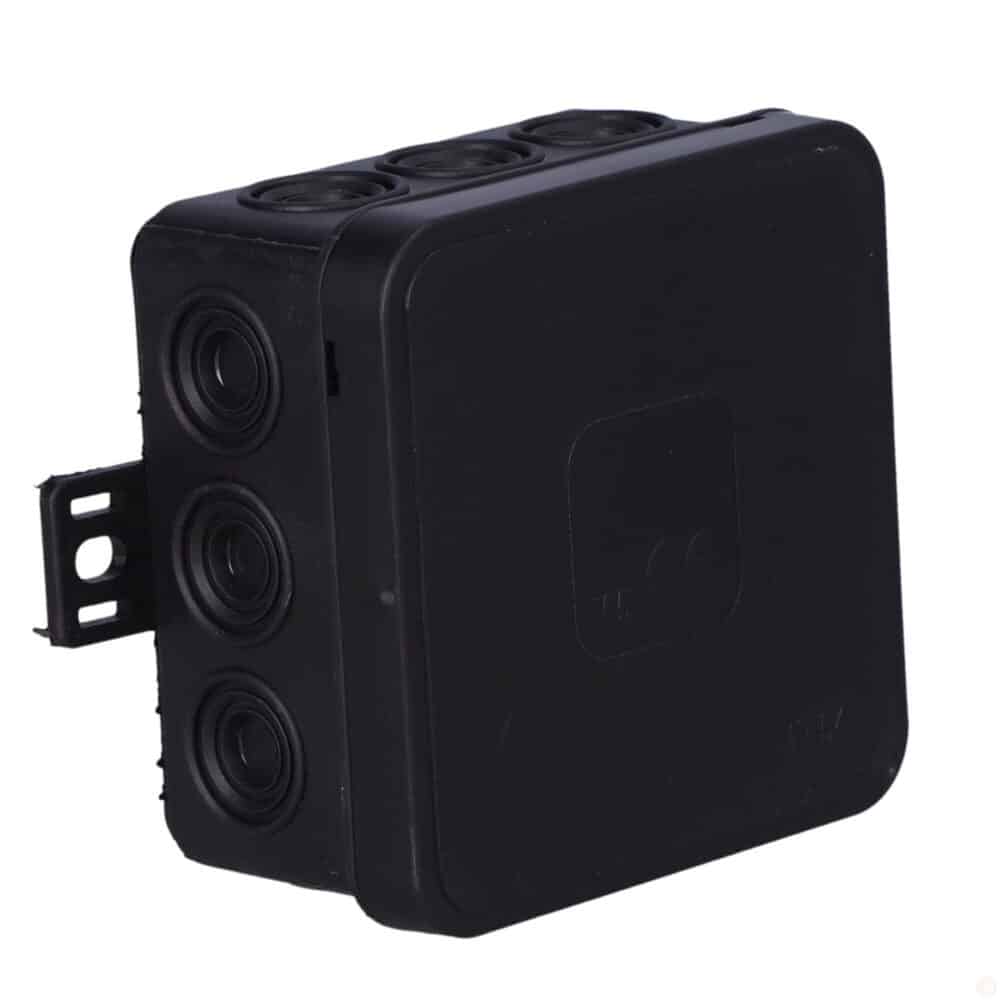 Puszka hermetyczna V5 termoutwardzalna IP54 czarna-klik 75x75x41 ONNLINE