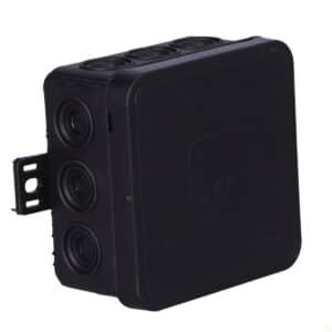 Puszka hermetyczna V5 termoutwardzalna IP54 czarna-klik 75x75x41 ONNLINE
