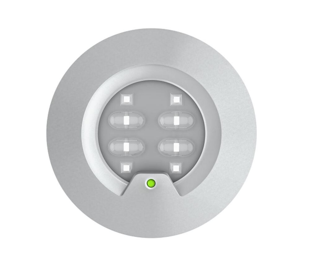 Oprawa awaryjna LED, RoundTech dwuzadaniowa 200lm 1h, eFocus, IP65
