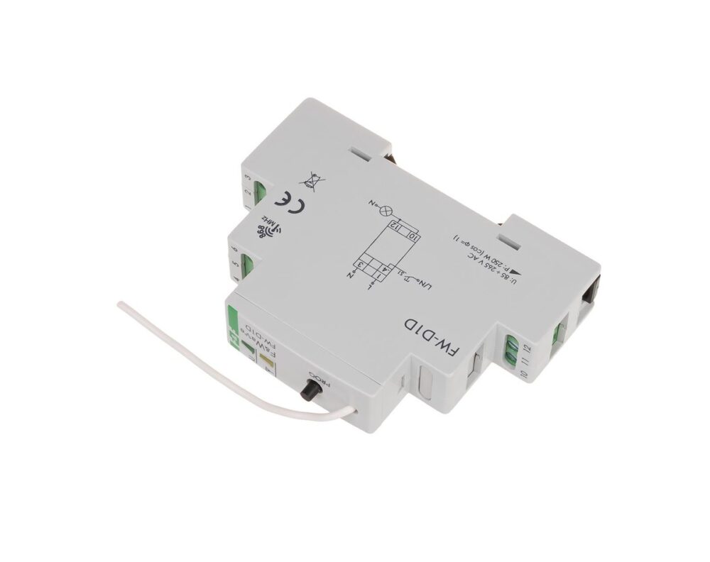 Radiowy ściemniacz uniwersalny 230V - montaż DIN 85÷265V AC/DC - obrazek 3