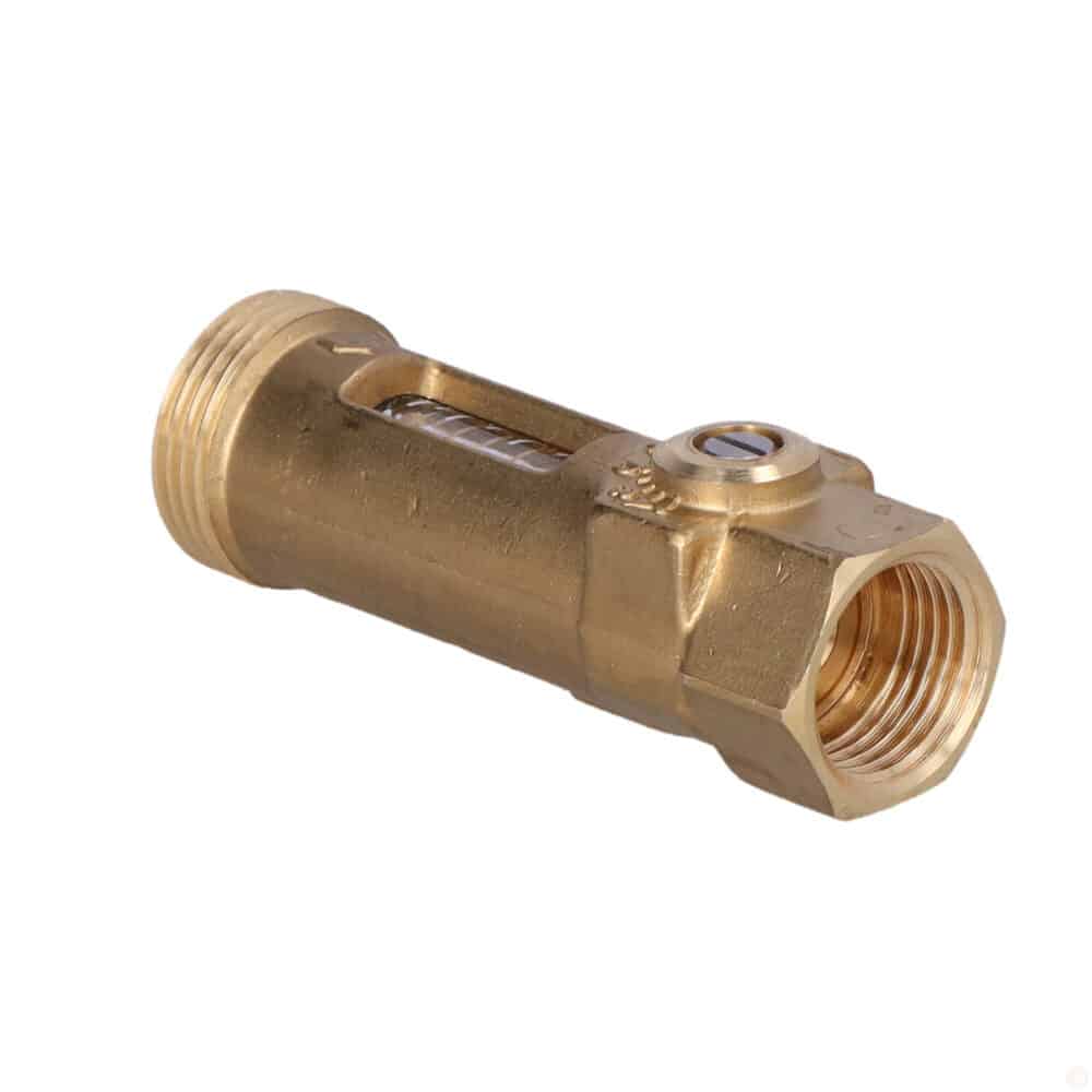 Zawór równoważąco-pomiarowy Tacosetter Inline 100 DN15, 2.0-8.0 L/min, GZ 3/4 cala xGW 1/2 cala, TB100C, Pb10Bar
