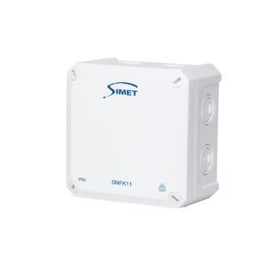 Puszka instalacyjna naścienna SNFK11, 110x110x67, IP66 biały