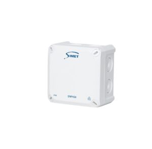 Puszka instalacyjna naścienna SNFK08, 85x85x54, IP66 biały