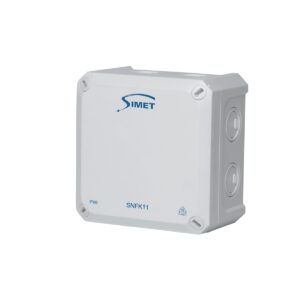 Puszka instalacyjna naścienna SNFK11, 110x110x67, IP66, szary