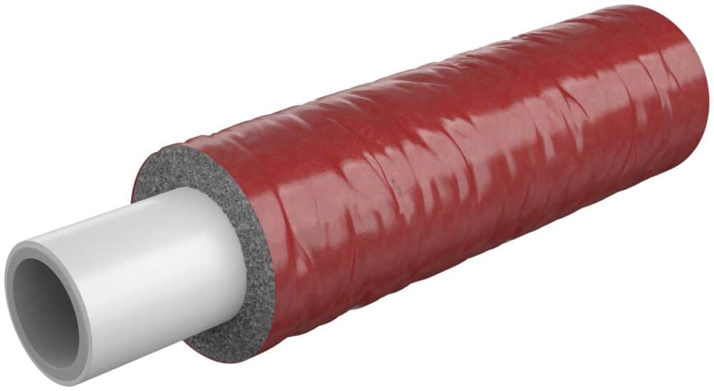 Rura PERTAL w czerwonej izolacji 6 mm ultraPRESS - 32x3.0 zwój 50 m