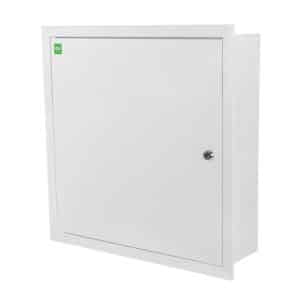 Rozdzielnica podtynkowa metalowa z zamkiem KRAFT 3x24 PE+N IP30