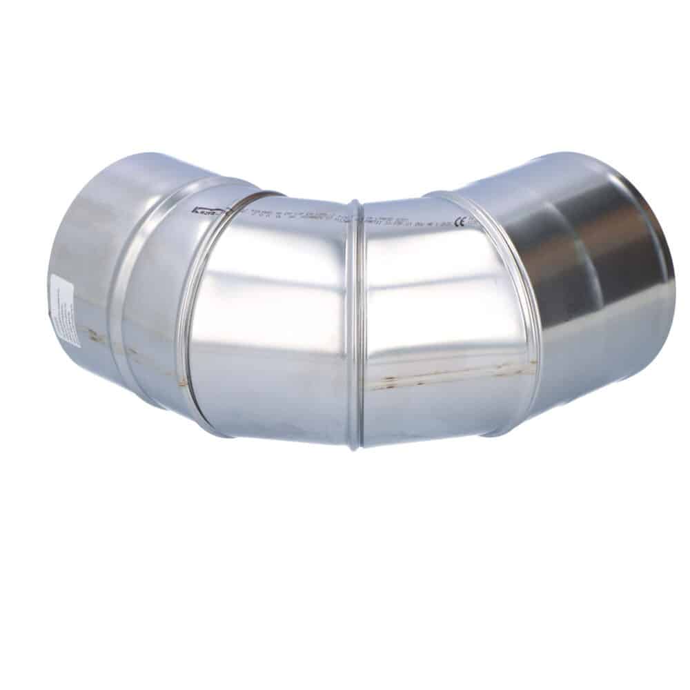 Kolano kominowe regulowane, DN 130, 90st - obrazek 2
