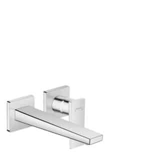 Bateria umywalkowa Hansgrohe Metropol jednouchwytowa montaż ścienny podtynkowy, wylewka 22,5 cm, uchwyt jednoramienny, element zewnętrzny 32526000