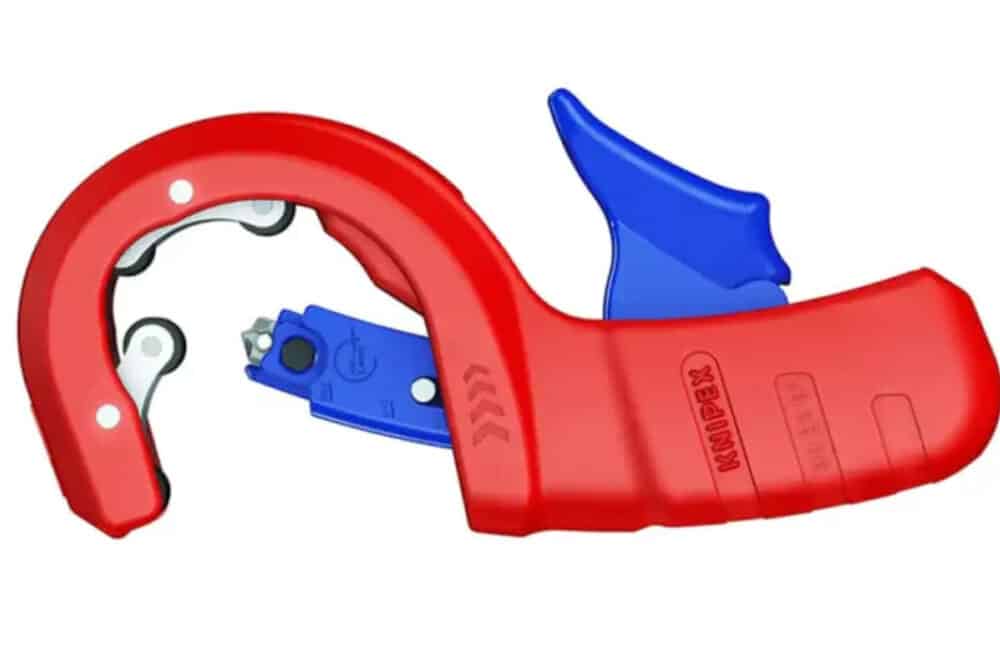 Obcinak do rur odpływowych z tworzywa sztucznego KNIPEX