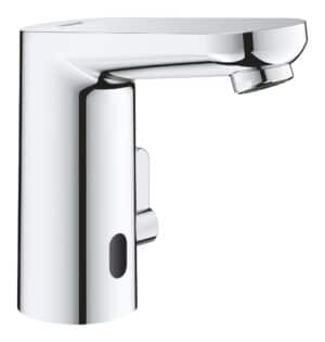 Bateria umywalkowa elektroniczna na podczerwień Eurosmart Cosmopolitan E 1/2", chrom, z mieszaczem i regulowanym ogranicznikiem temperatury,