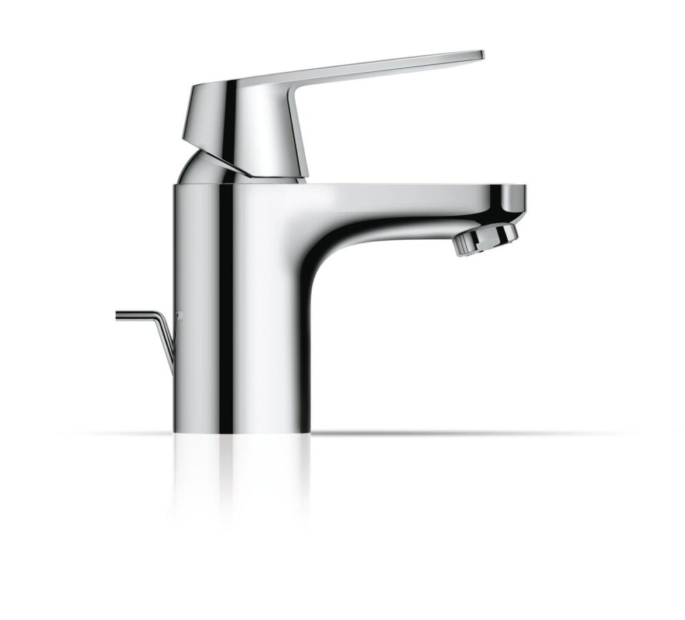 Bateria umywalkowa Eurosmart Cosmopolitan Rozmiar S, chrom, głowica ceramiczna 35 mm, ogranicznik przepływu 5,7 l/min, zestaw odpływowy z drążkiem - obrazek 5