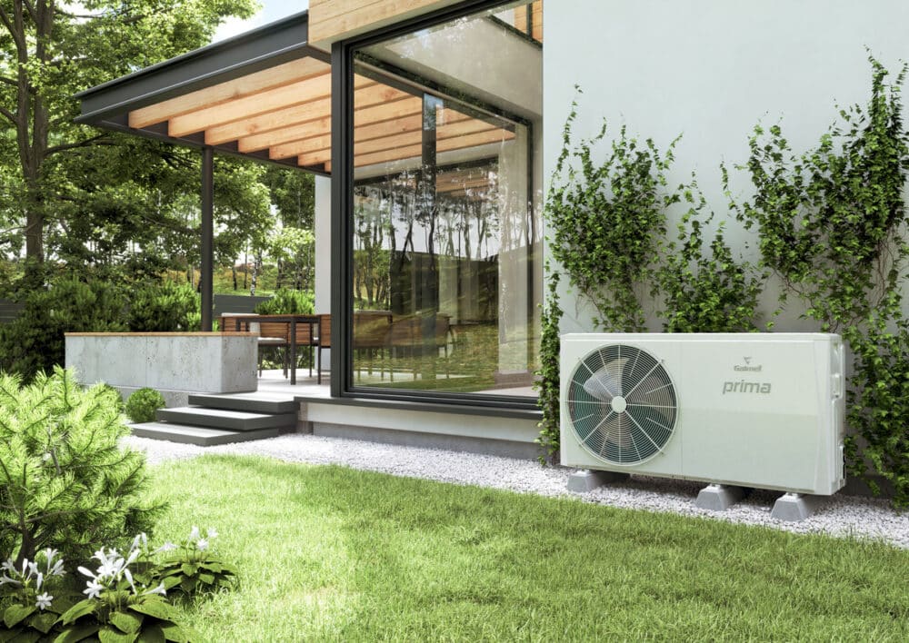 Pompa ciepła MONOBLOK PRIMA hybrydowy system grzewczy 3F R32 12GT G300 B60 - Smart Home Sinum Lite - obrazek 2