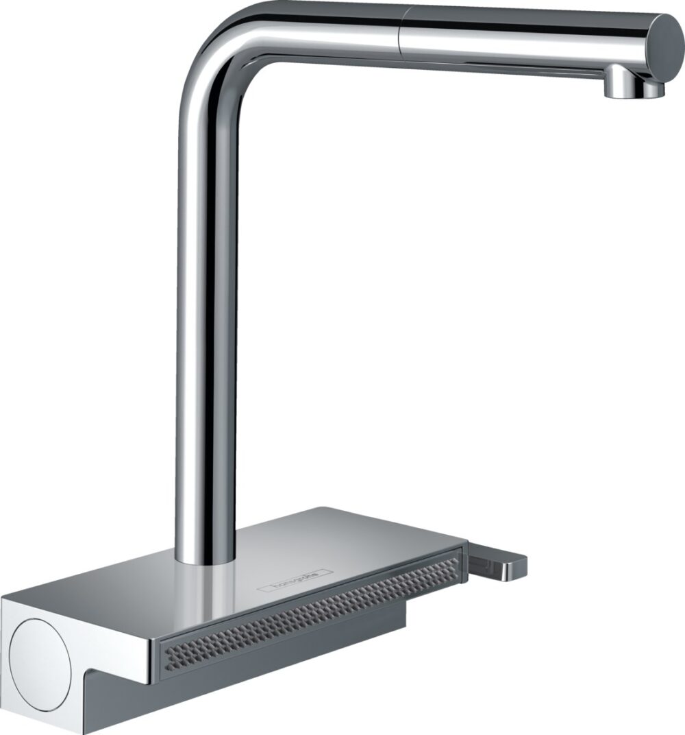 Bateria zlewozmywakowa Aquno Select M81 jednouchwytowa 250, wyciągana wylewka, 2jet, sBox - obrazek 2