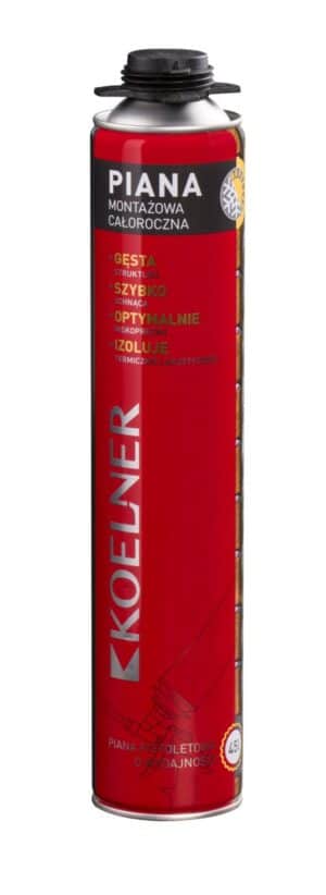 Piana pistoletowa uniwersalna, wydajność do 45l, Koelner, 750ml