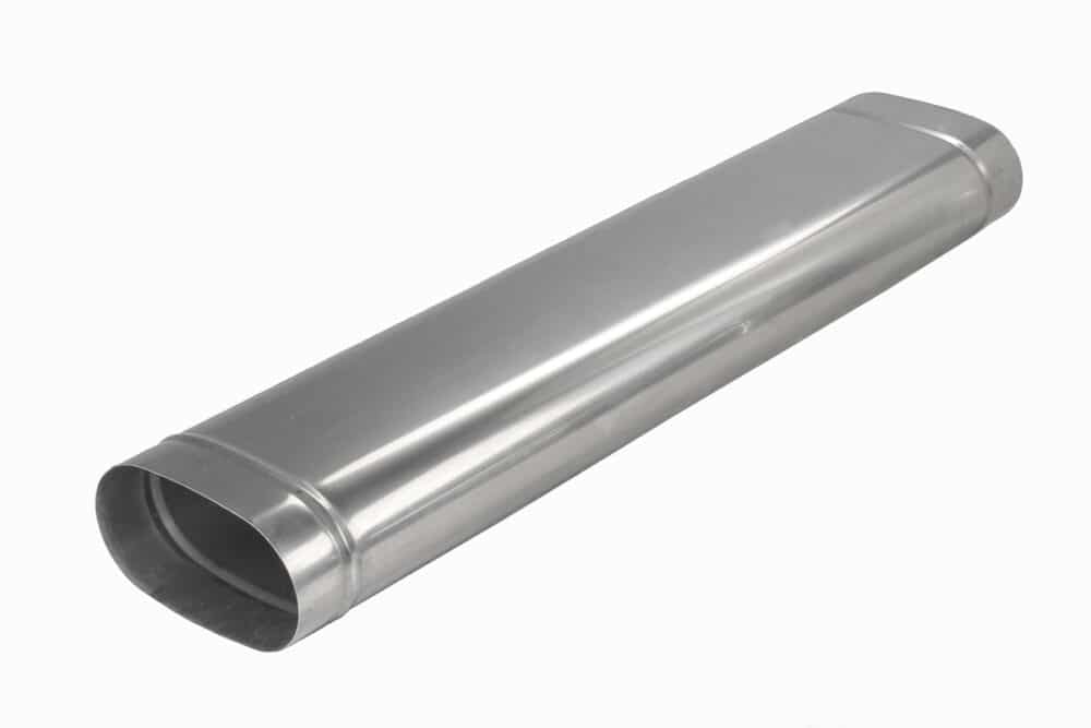Rura L-1000 owal 120x200 0,5mm do kotłów na pellet