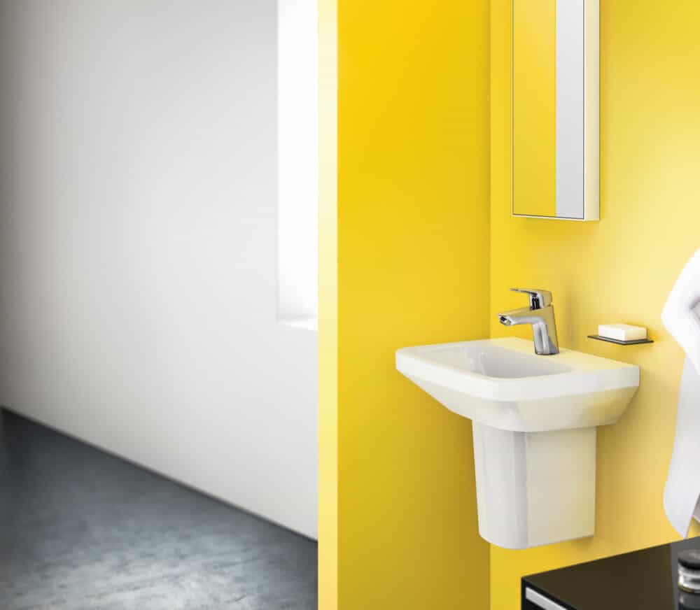Bateria umywalkowa Hansgrohe Logis 70 jednouchwytowa bez kompletu odpływowego 71071000 - obrazek 3