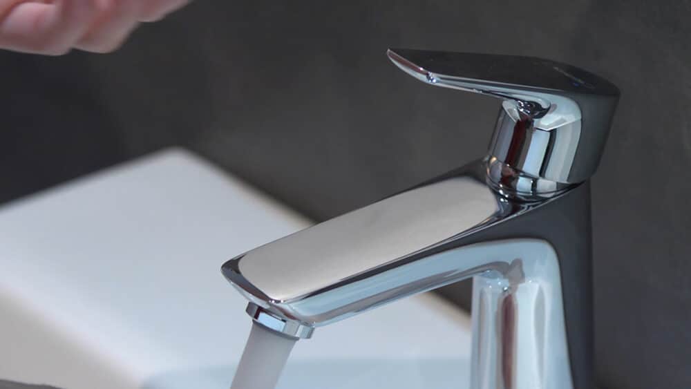 Bateria umywalkowa Hansgrohe Talis E jednouchwytowa 110 z kompletem odpływowym, DN15 71710000 - obrazek 3
