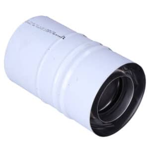 Adapter kominowy powietrzno-spalinowy DN 60/100 uniwersalne do kotłów kondensacyjnych z adapterem z tworzywa