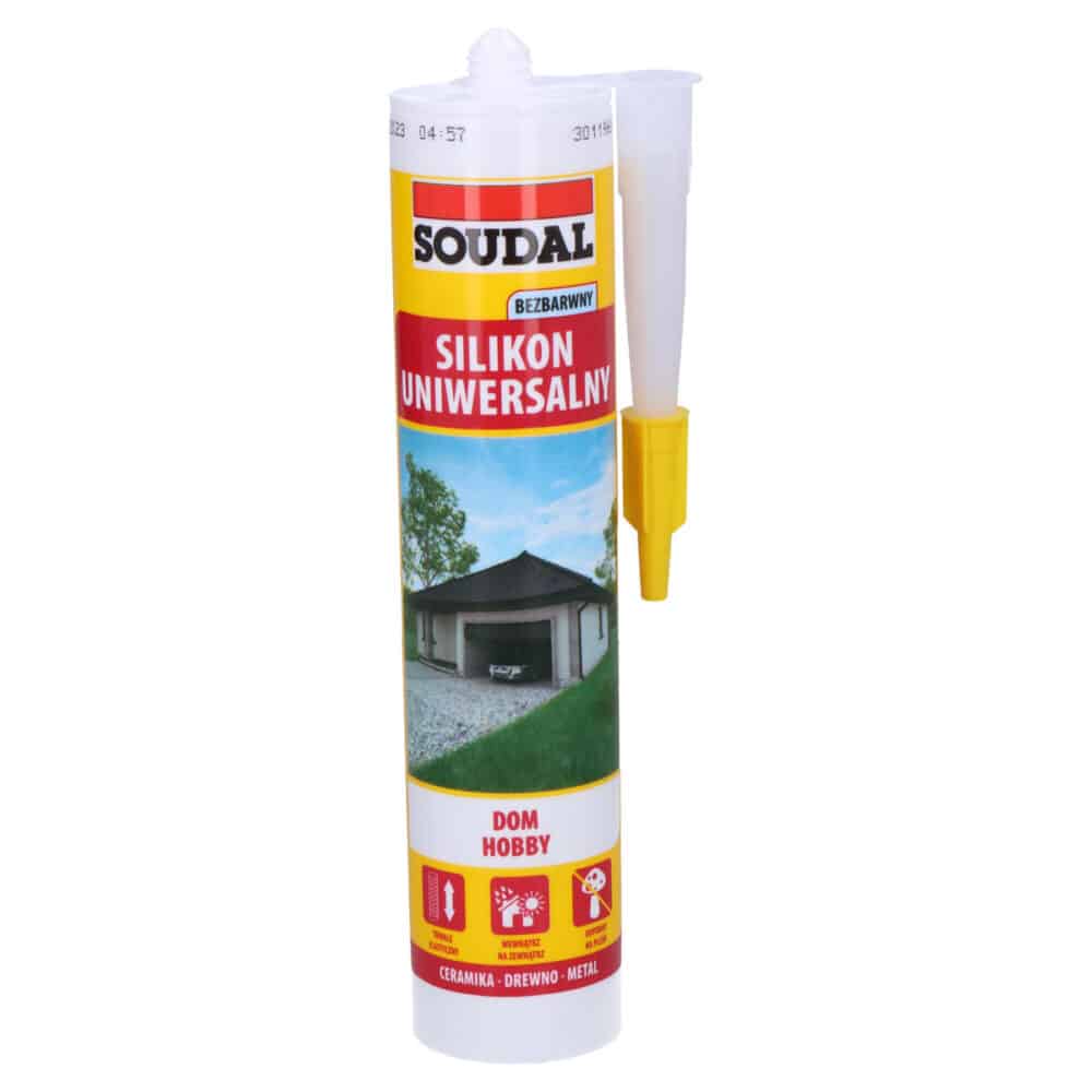 Silikon uniwersalny 280ml bezbarwny