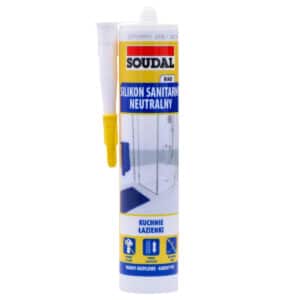 Silikon neutralny-sanit 280ml SIL2S biały