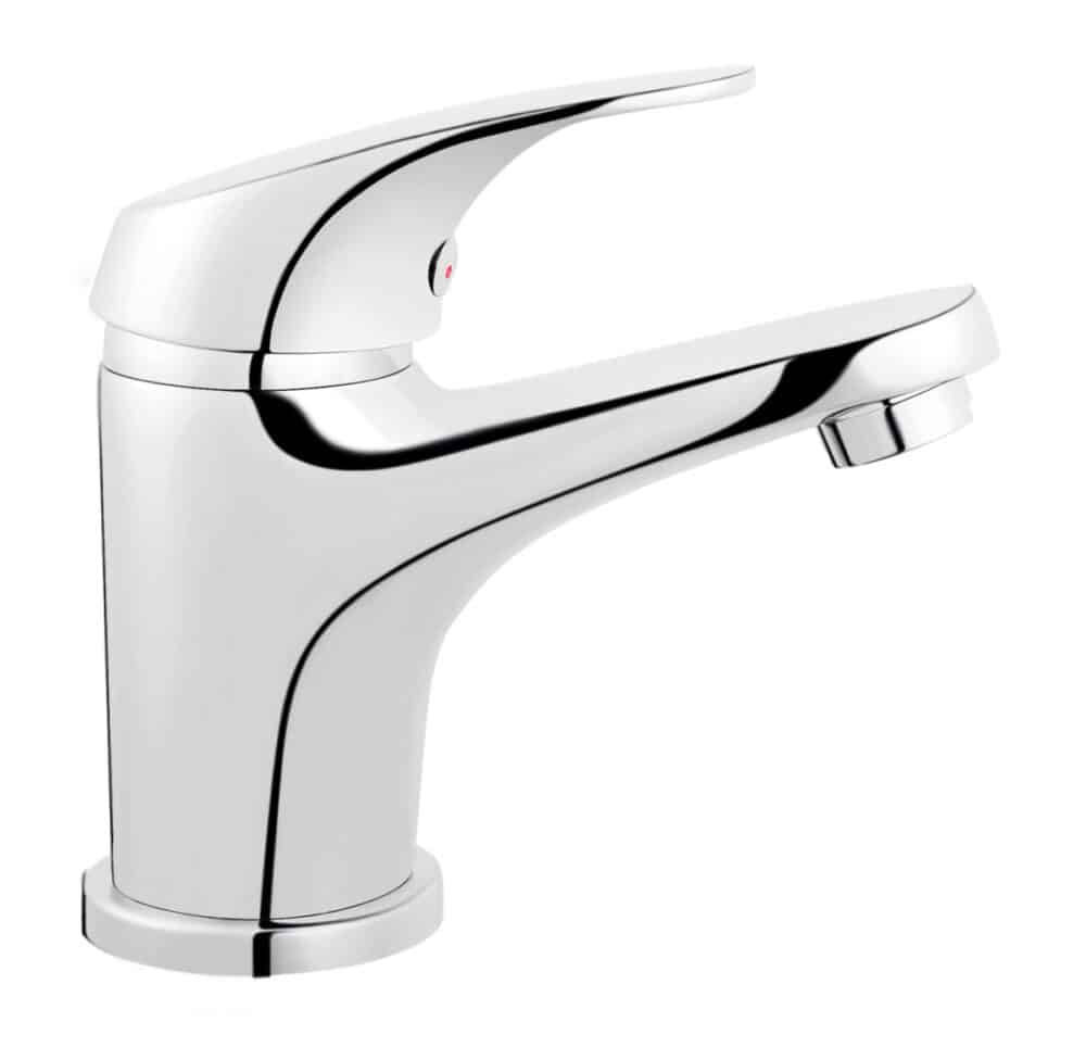 Bateria umywalkowa Ferro One, z korkiem klik-klak, chrom