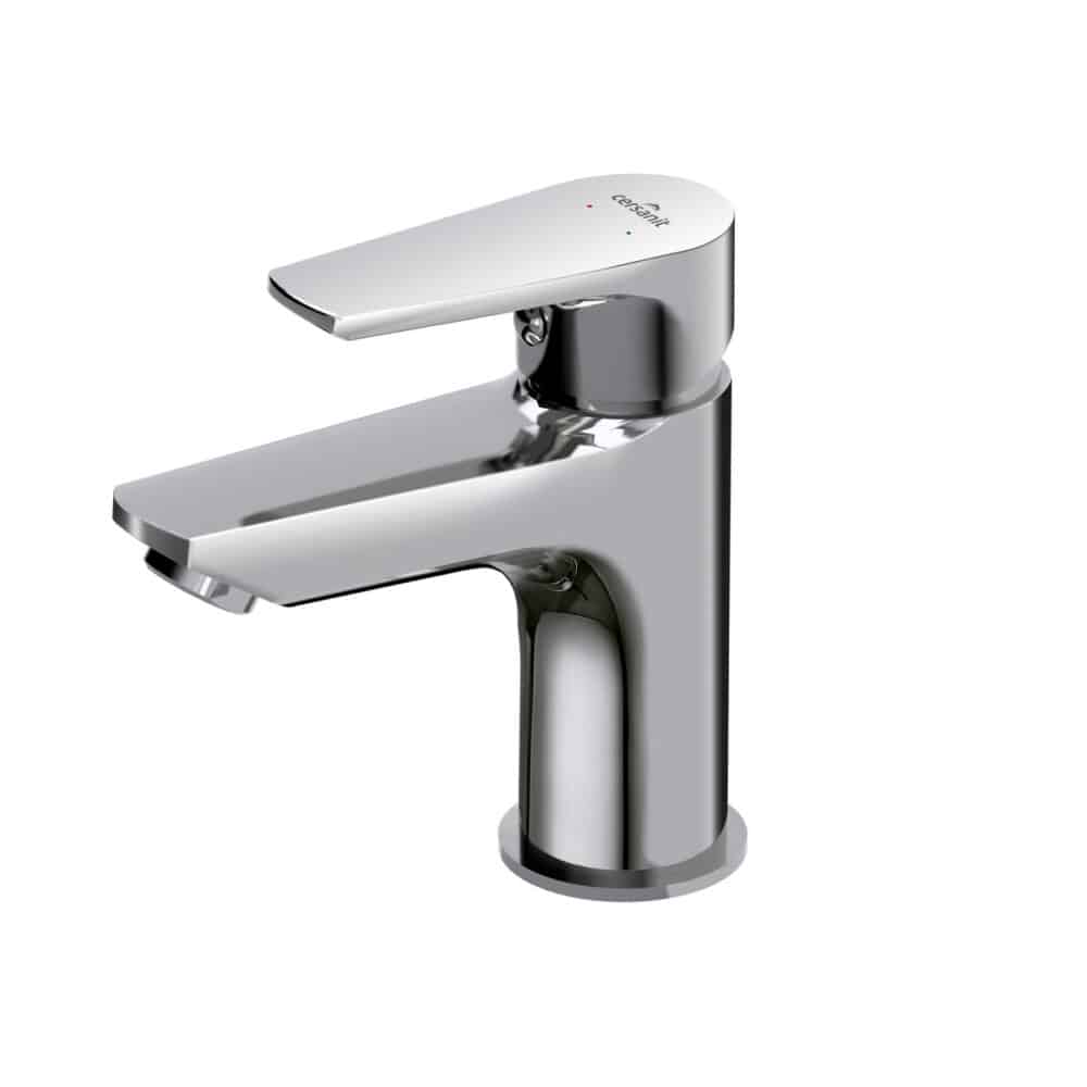 Bateria umywalkowa sztorcowa Vero 1 uchwyt chromowany korek metalowy
