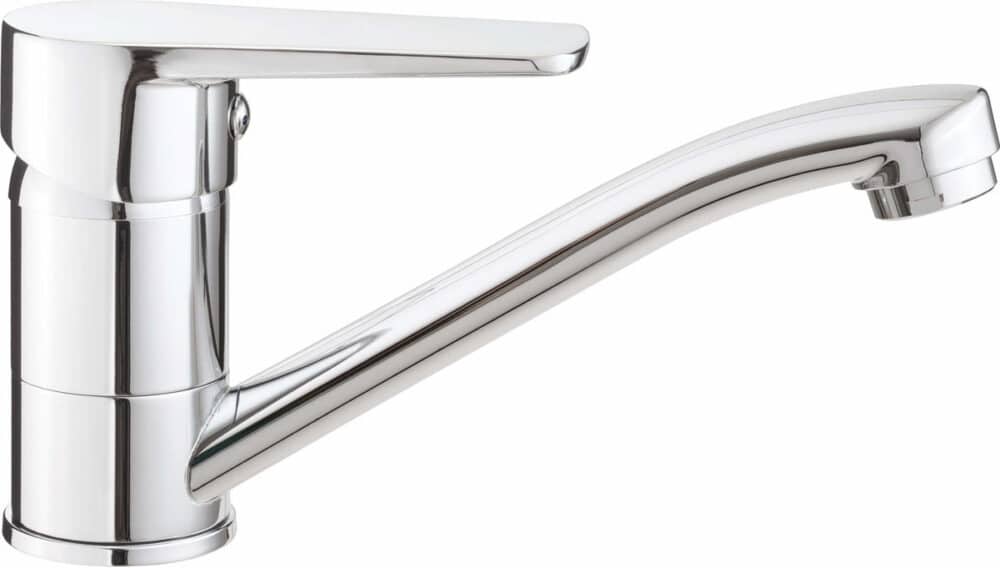 Bateria umywalkowa z obrotową wylewką Tubo, chrom