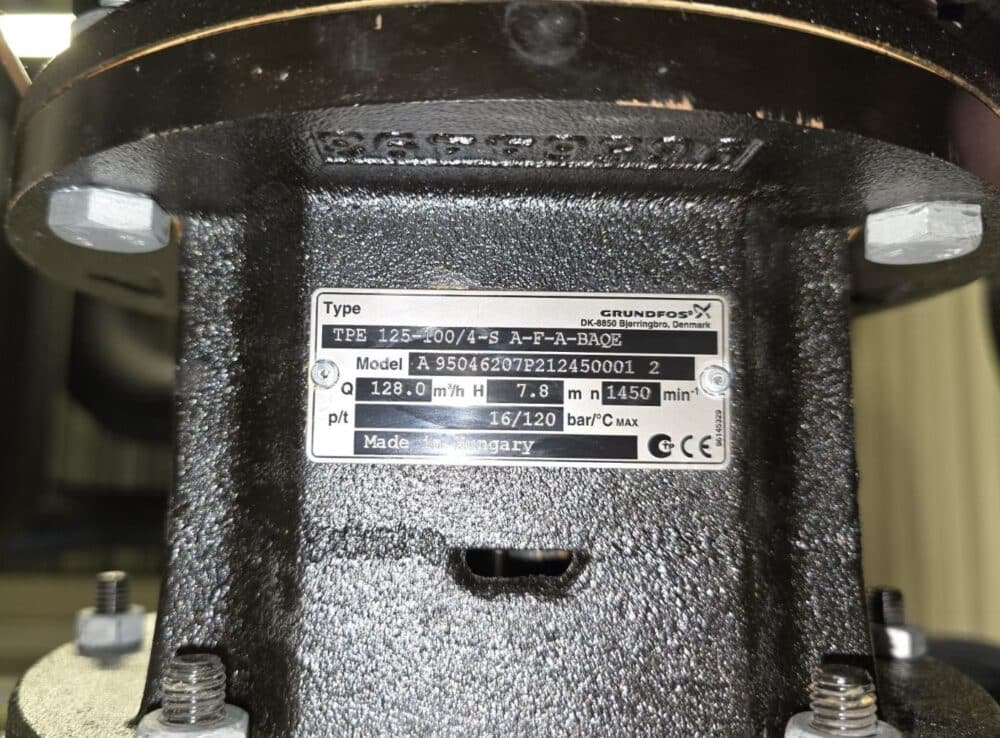 Pionowa pompa Grundfos TPE 125 100/4 S – nowa, nigdy nieużywana - obrazek 6